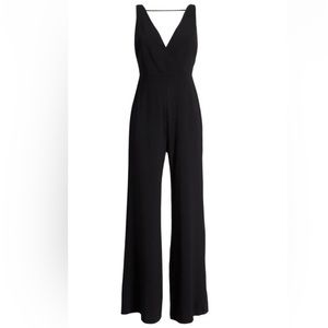 WAYF Curtis Wide Leg Jumpsuit - Black